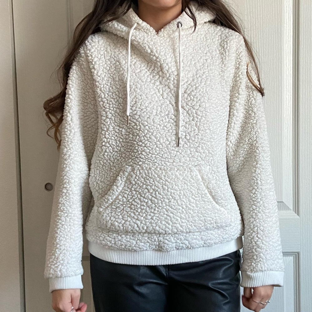 sherpa hoodie